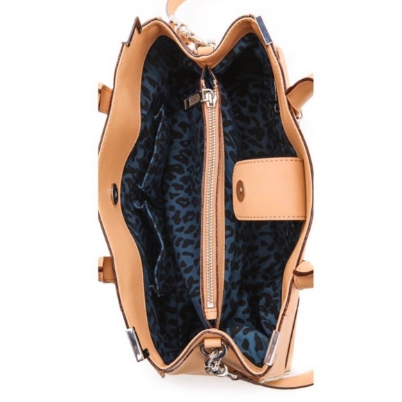 Rebecca Minkoff Amorous Satchel/ Crossbody in Natural - Picture 7 of 12